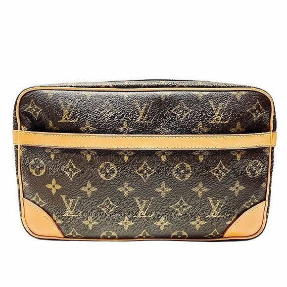 Louis Vuitton Compiegne Monogram clutch bag - Picture 1 of 9
